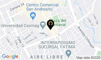 Mapa de Centro Agropecuario de Nariño en Pasto