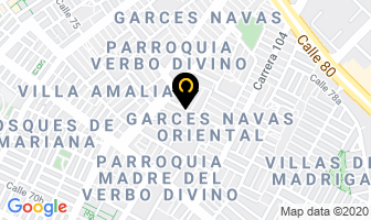 Mapa de Centro Alfa Pluss Servicios Integrales en Bogotá D.C