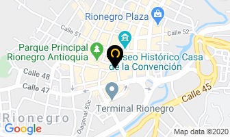 Mapa de Centro Artesanal Tayrona en Rionegro