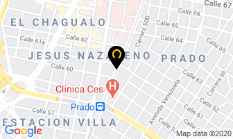 Mapa de Centro Automotriz Piramide en Medellín