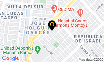 Mapa de Centro Botãnico Gregoriano en Cali
