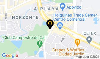 Mapa de Centro Capilar Giovanni Bojanini en Cali