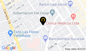 Mapa de Centro Cardiológico Valledupar en Valledupar