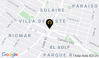 Mapa de Centro Clinico El Golf en Barranquilla