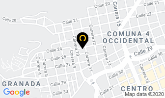 Mapa de Centro Clutch`s en Bucaramanga