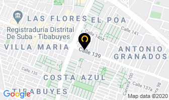 Mapa de Centro Cocinas De Suba en Bogotá D.C
