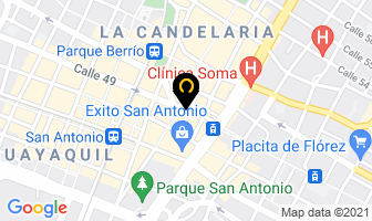 Mapa de Centro Colonial Propiedad Horizontal en Medellín