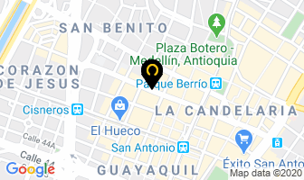 Mapa de Centro Comercial 3 Vias en Medellín