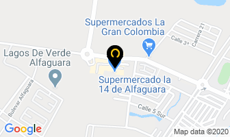 Mapa de Centro Comercial Alfaguara-cali en Jamundí