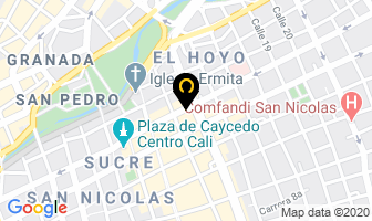 Mapa de Centro Comercial Atlantis De Cali en Cali