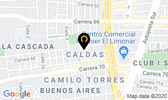 Mapa de Centro Comercial Automotriz Del Valle S.a.s en Cali