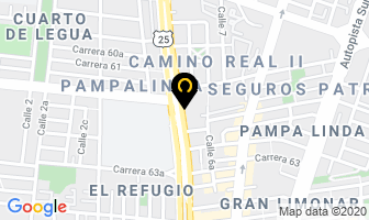 Mapa de Centro Comercial Cañaveralejo en Cali