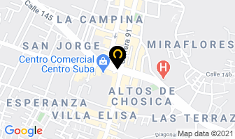 Mapa de Centro Comercial Centro Suba en Bogotá D.C