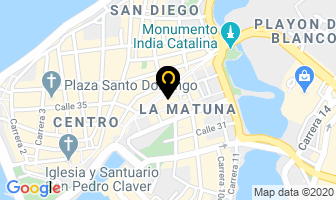 Mapa de Centro Comercial Centro Uno en Cartagena