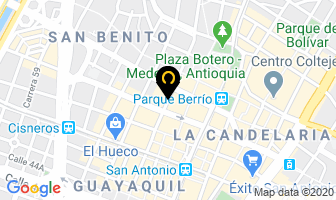 Mapa de Centro Comercial Damasco en Medellín