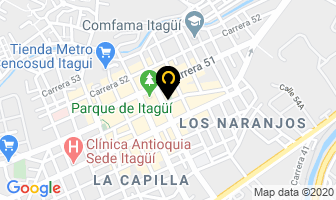 Mapa de Centro Comercial De Itagui Medellin en Itaguí