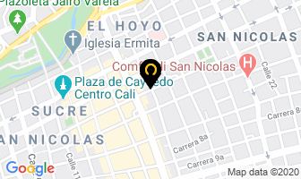Mapa de Centro Comercial El Diamante en Cali