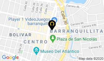 Mapa de Centro Comercial El Paseo en Barranquilla