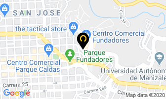 Mapa de Centro Comercial Fundadores en Manizales