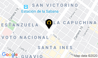 Mapa de Centro Comercial Global Comunicaciones en Bogotá D.C