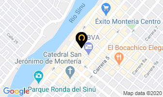 Mapa de Centro Comercial Japón en Montería
