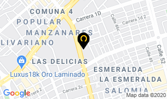 Mapa de Centro Comercial La 44 en Cali
