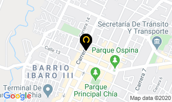 Mapa de Centro Comercial La Estancia en Chía