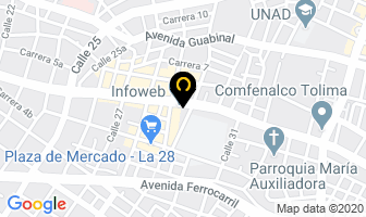 Mapa de Centro Comercial La Quinta en Ibagué