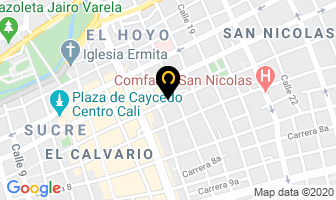 Mapa de Centro Comercial Megacentro Internacional-cali en Cali