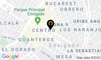 Mapa de Centro Comercial Mercurio en Envigado