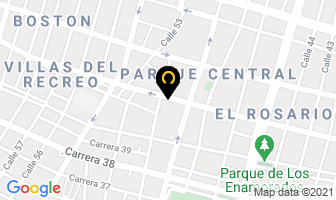 Mapa de Centro Comercial Parque Central en Barranquilla