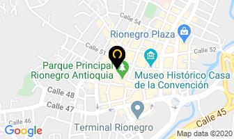 Mapa de Centro Comercial Parque Plaza en Rionegro