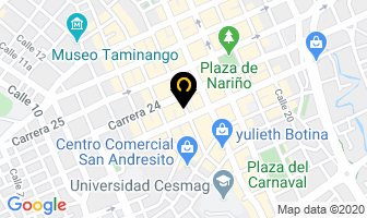 Mapa de Centro Comercial Paseo El Dorado en Pasto