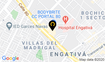 Mapa de Centro Comercial Portal 80 en Bogotá D.C