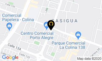 Mapa de Centro Comercial Portoalegre en Bogotá D.C