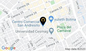Mapa de Centro Comercial San Andresito en Pasto
