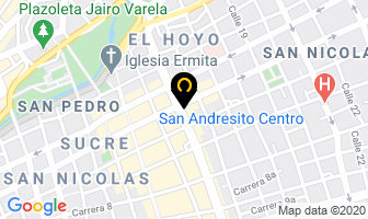 Mapa de Centro Comercial San Andresito Centro en Cali