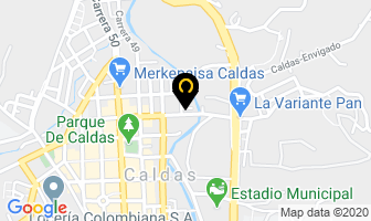 Mapa de Centro Comercial San Nicolas en Medellín