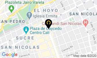 Mapa de Centro Comercial Sanandresitocentro en Cali