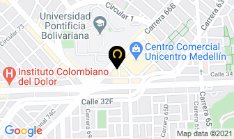 Mapa de Centro Contable José Giraldo en Medellín