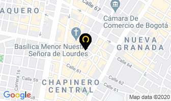 Mapa de Centro Copias Chapinero en Bogotá D.C
