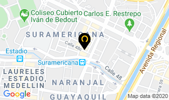 Mapa de Centro Cultural Austríaco en Medellín