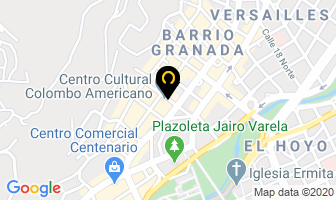 Mapa de Centro Cultural Colombo Americano en Cali