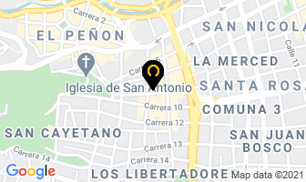 Mapa de Centro Cultural Inticancha en Cali