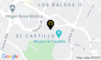 Mapa de Centro Cultural Robledal en Medellín