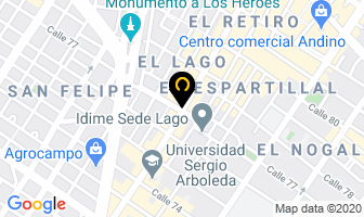 Mapa de Centro De Alta Tecnología en Bogotá D.C