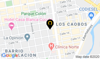 Mapa de Centro De Análisis Clínico en Cúcuta
