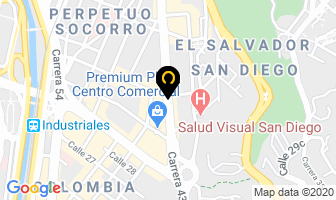 Mapa de Centro De Ayuda Espiritual en Medellín