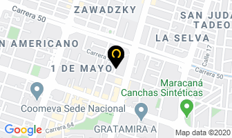 Mapa de Centro De Belleza Armonía en Cali