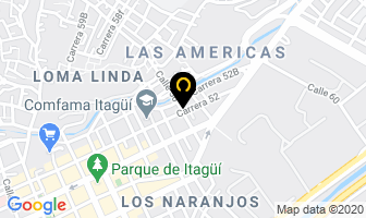 Mapa de Centro De Belleza Asalea en Itaguí